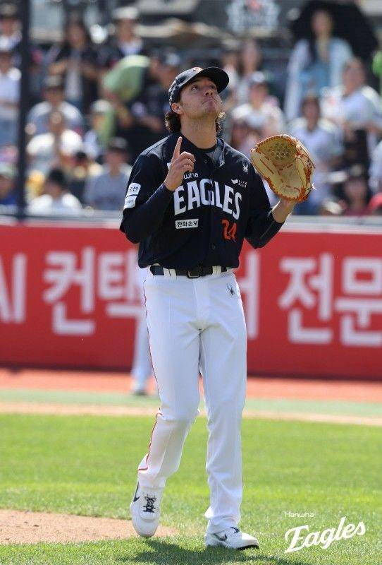 한화 이글스 오웬 화이트. (한화 제공)