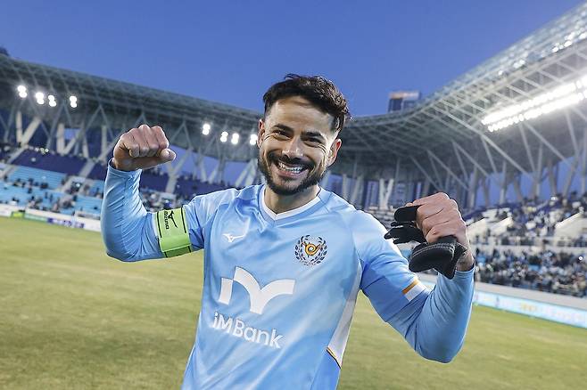 K리그 통산 80골 80도움을 작성한 대구FC 세징야. (대구FC 제공)