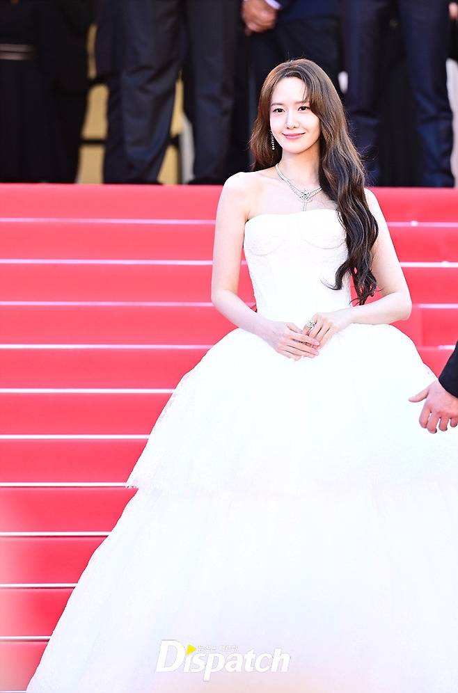 Actress Im Yoon-ah showcased her dazzling beauty while attending the Red Carpet event at the 79th Cannes International Film Festival in Cannes, France. Appearing in a white dress, Im Yoon-ah captivated the attention of the audience with her innocent visuals and lovely smile.