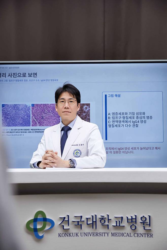 건국대병원 류마티스내과 민홍기 교수./사진=신지호 기자