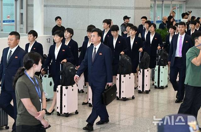 북한 내고향여자축구단. /사진=뉴시스 제공