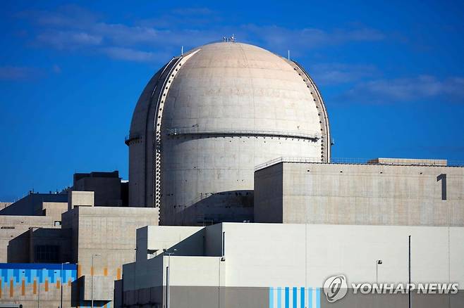 아랍에미리트(UAE) 바라카 원전 [AFP PHOTO /Barakah Nuclear Power Plant 연합뉴스 자료사진 재판매 및 DB 금지]