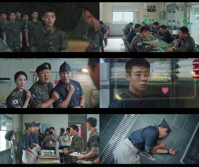영화 '왕과 사는 남자'로 1686만 관객을 동원한 박지훈이 차기작 '취사병 전설이 되다'에서도 흥행 상승세를 이어가고 있다./사진=티빙tvN 방송 화면 캡처