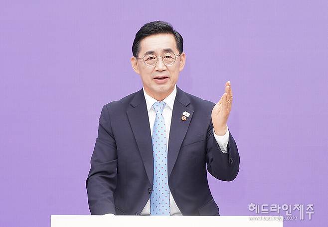송문석 후보 ⓒ헤드라인제주