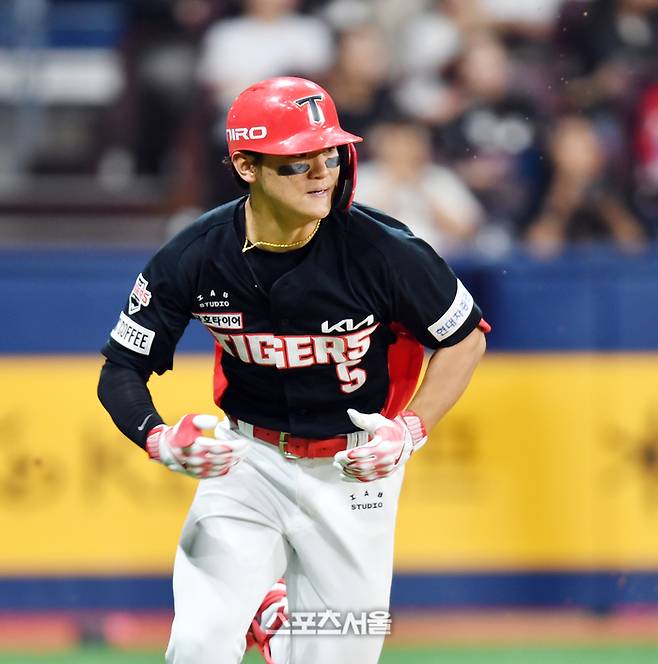 2024년 5월의 KIA 김도영. 스포츠서울DB