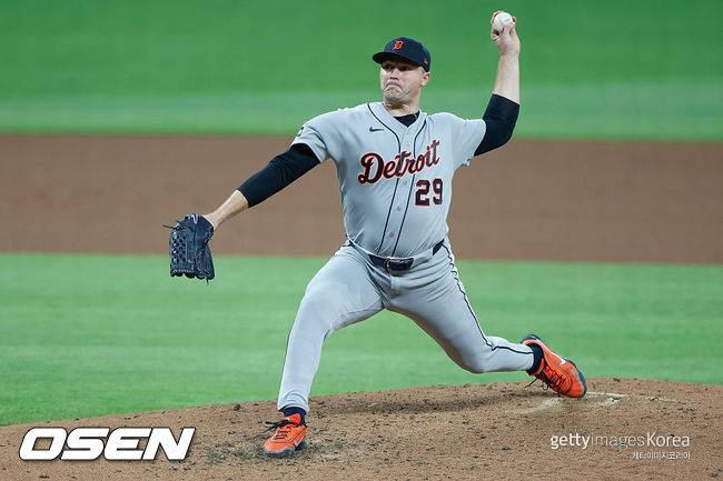 [사진] 디트로이트 타이거즈 타릭 스쿠발 ⓒGettyimages(무단전재 및 재배포 금지)