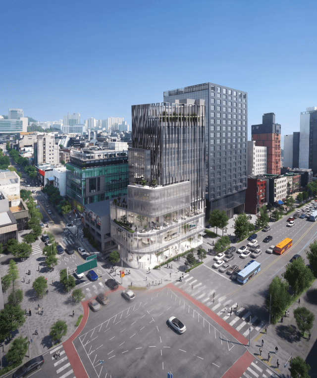 홍대 인근에 조성하는 SVC서울  조감도