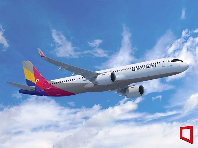 아시아나항공 A321NEO. 아시아나항공