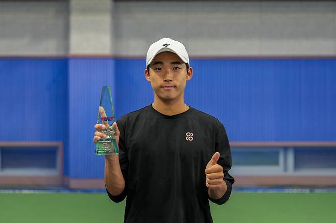 남자단식 우승 정연수. 사진/김도원 기자