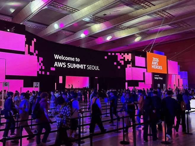 AWS 서밋서울 2026 현장. 사진=주원규 기자