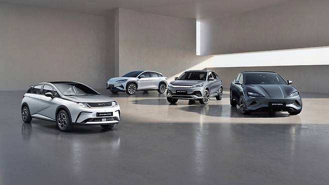 BYD 라인업 [사진출처=BYD]