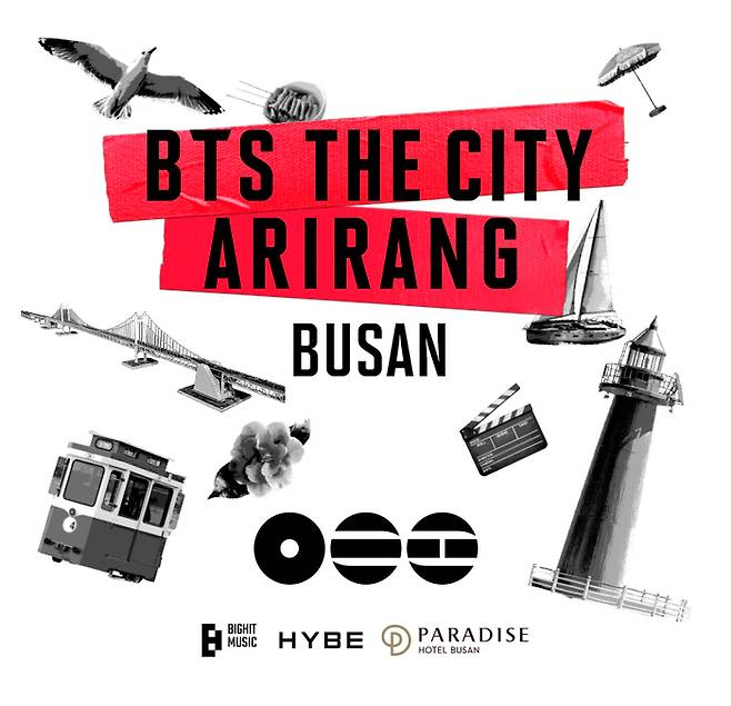 BTS THE CITY ARIRANG BUSAN 키비주얼 / 사진=파라다이스 호텔 부산
