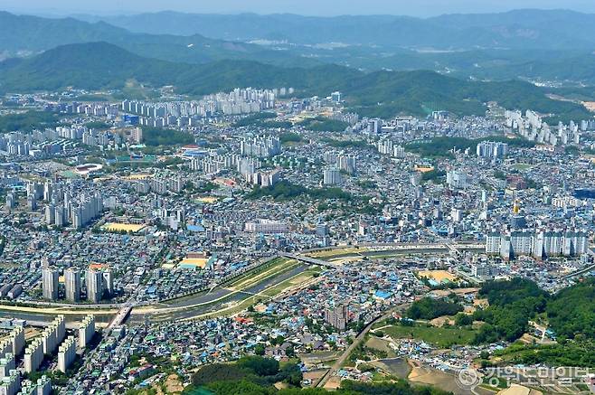 ▲ 원주시 전경 [강원도민일보 자료사진]