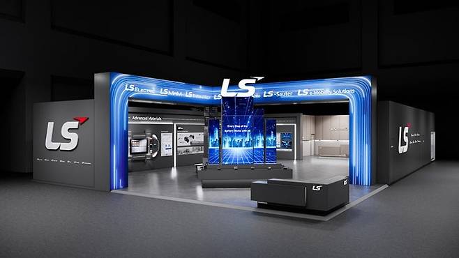 지난 3월 서울 강남구 코엑스에서 열렸던 '인터배터리 2026'의 LS부스 투시도 / 사진=LS
