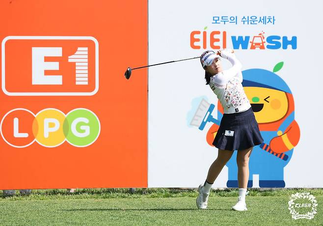 [서울=뉴시스] 한국여자프로골프(KLPGA) 투어 E1 채리티 오픈 첫날 공동 4위에 오른 박현경. (사진=KLPGA 제공) 2026.05.22. *재판매 및 DB 금지