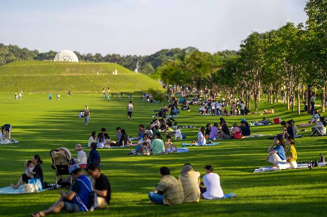 오천그린광장. 순천시 제공