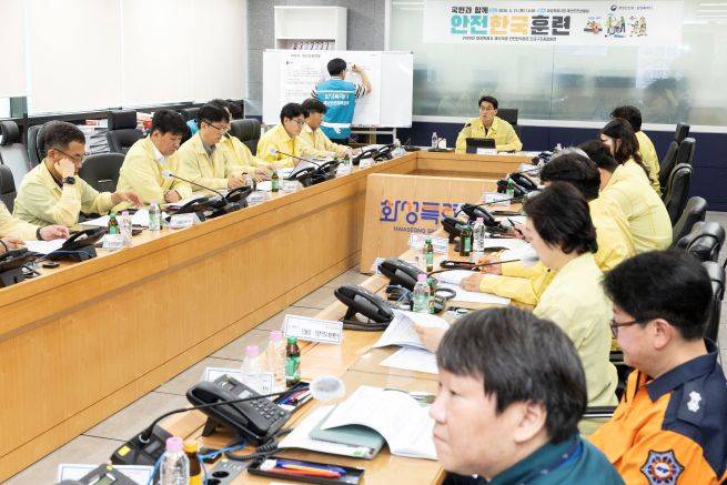 2026년 재난대응 안전한국 토론훈련 현장 ⓒ화성시 제공