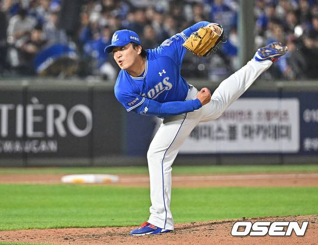 [OSEN=부산, 이석우 기자] 삼성 라이온즈 이재희 026 2026.05.22 / foto0307@osen.co.kr