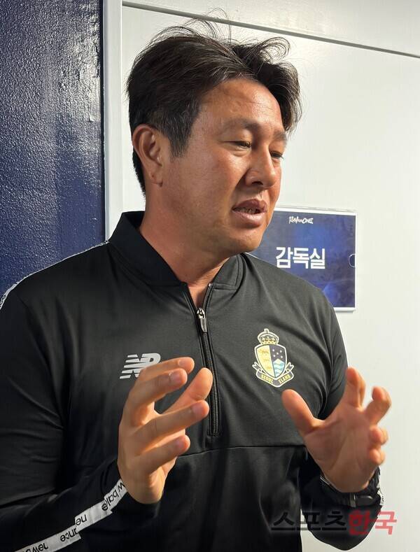 김도균 서울 이랜드 감독. ⓒ스포츠한국 김성수 기자