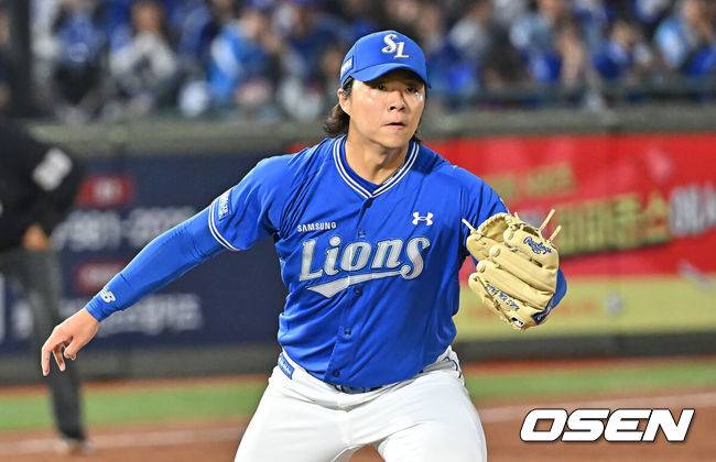 [OSEN=부산, 이석우 기자] 삼성 라이온즈 김무신 196 2026.05.23 / foto0307@osen.co.kr