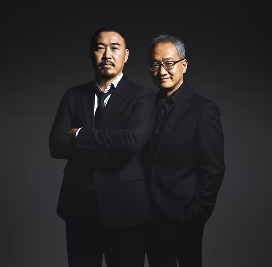 왼쪽부터 Ethan Min 베네브 대표, 조병성 엑소코바이오 대표(사진=베네브)