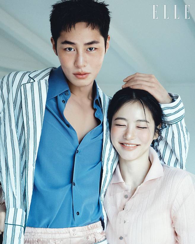 이재욱X신예은 “늘 같은 방향으로 나아가는 걸 느꼈다” [화보] (제공: 엘르 코리아)&nbsp;