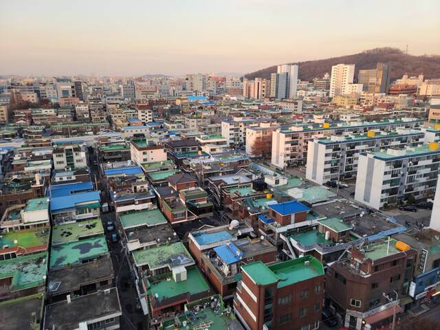 부천 도당1-1구역 재개발 정비사업지 전경. 조합 제공