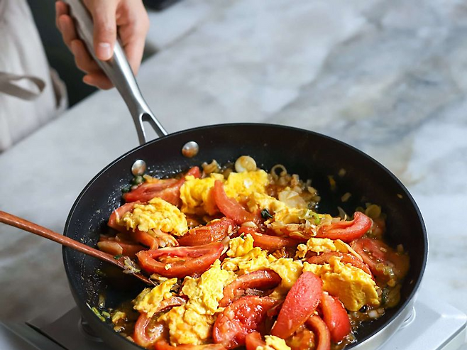 토마토 달걀 볶음 [우리의 식탁 제공]