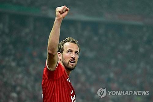 바이에른 뮌헨의 해리 케인. [AFP=연합뉴스 자료사진]