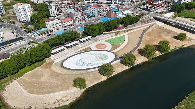 만경강변 씨름공원 [완주군 제공. 재판매 및 DB 금지]