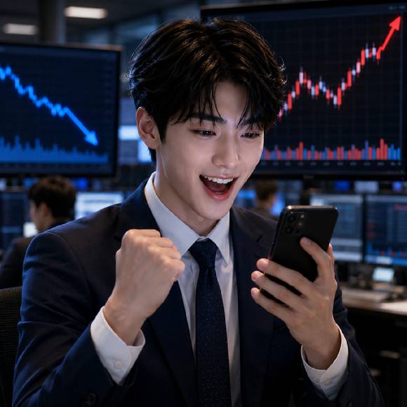 삼성전자가 하루 만에 다시 30만원선을 내주며 약세를 보인 반면, SK하이닉스는 장중 큰 변동성 속에서도 상승 마감하며 엇갈린 흐름을 보였다. 사진은 AI 생성 이미지로, 본 기사 내용과 무관. [사진=챗GPT]