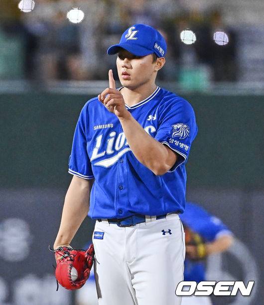 [OSEN=부산, 이석우 기자] 삼성 라이온즈 배찬승 052 2026.05.22 / foto0307@osen.co.kr