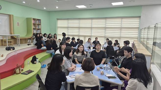 천안교육지원청은 유·초·중·고 특수학급 설치교를 대상으로 8개 권역 중심의 지원장학을 운영하고 있다. ⓒ천안교육지원청 제공
