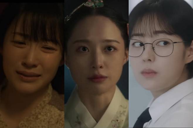 출처:ENA '허수아비' / KBS2 '연모', 티빙 '피라미드게임'