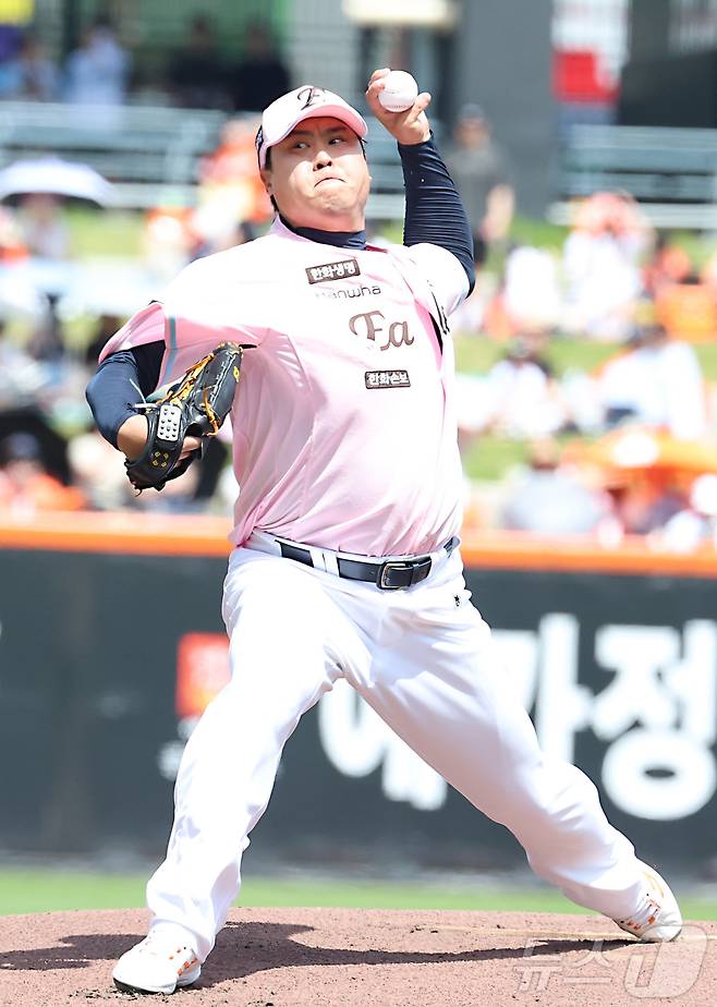 한화 이글스 투수 류현진. 2026.5.24 ⓒ 뉴스1 김기남 기자