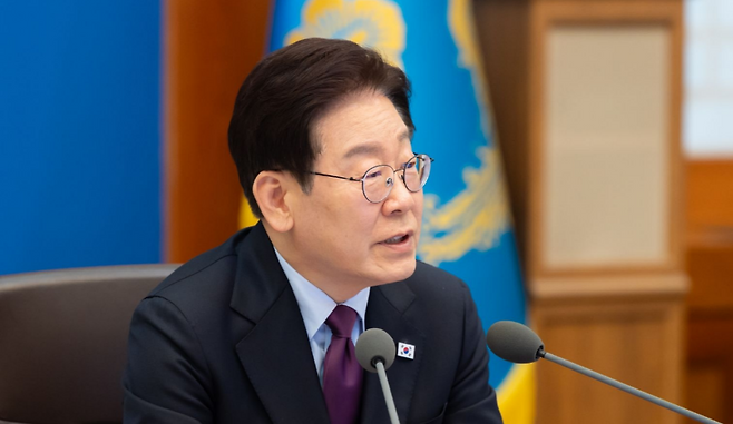 이재명 대통령.