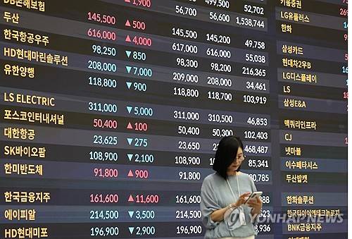 서울 여의도 한국거래소 홍보관 [연합뉴스 제공]