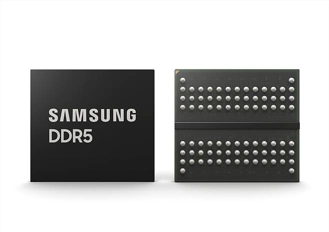 삼성전자 DDR5 D램. 삼성전자