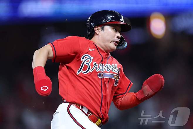 김하성(31·애틀랜타 브레이브스). ⓒ AFP=뉴스1