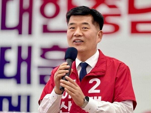 맹의석 국민의힘 아산시장 후보 유세 모습. 선대위 제공