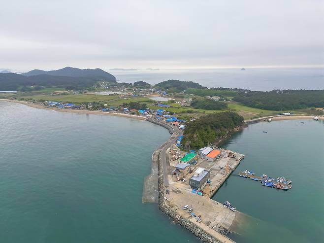 하늘에서 본 삽시도 [김명상 기자]