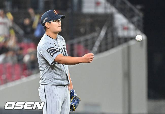 [OSEN=광주, 이석우 기자] 한화 이글스 김서현 003 2026.05.07 / foto0307@osen.co.kr