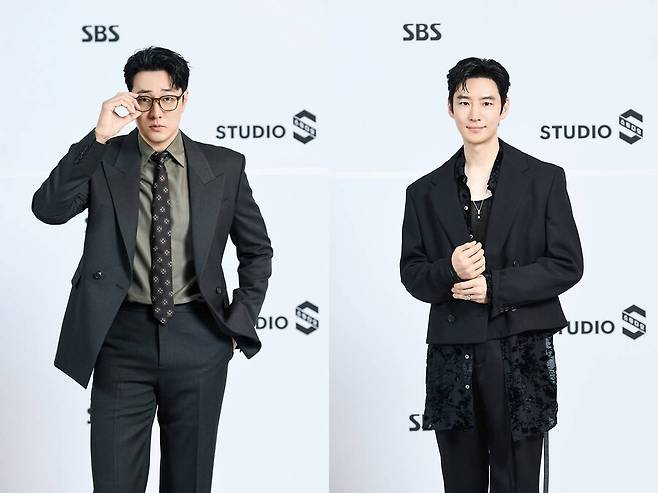 ▲ 배우 소지섭(왼쪽)과 이제훈. 제공|SBS