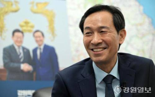 ◇더불어민주당 우상호 강원지사 후보. 강원일보 DB.
