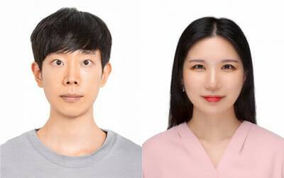 GIST 연구진. 왼쪽부터 김의환 AI융합학과 교수, 윤지애 석박통합과정생.(사진=GIST)