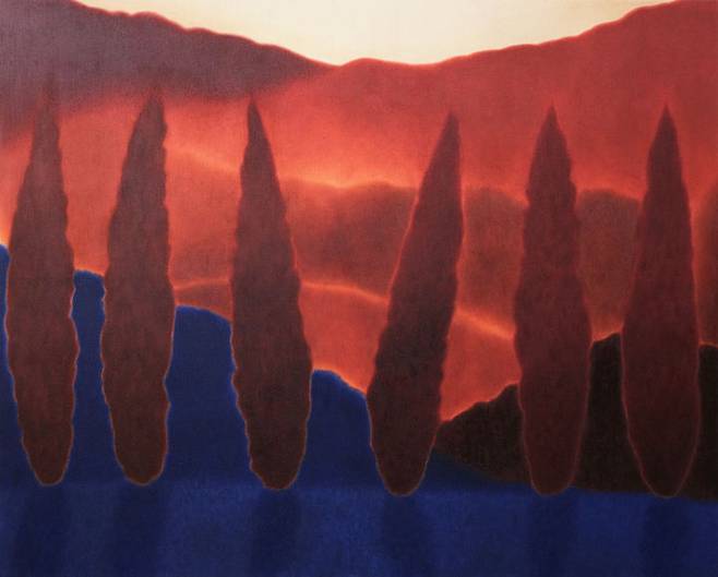 남궁솔 NAMGUNG SOL Sun Setting (강릉), 2026, Oil on canvas, 100 x 125 cm *재판매 및 DB 금지