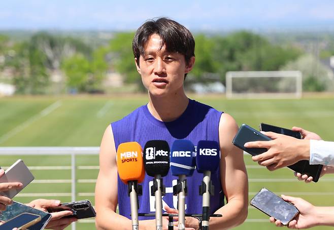 축구 대표팀 미드필더 이재성. 연합뉴스