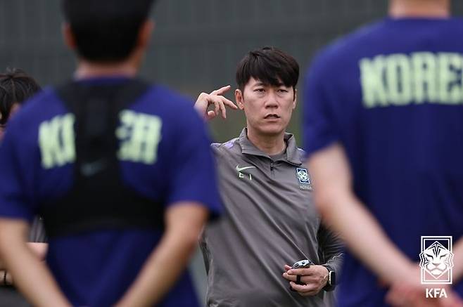 [서울=뉴시스] 김은중 남자 올림픽 축구 대표팀 감독. (사진=대한축구협회 제공) photo@newsis.com *재판매 및 DB 금지