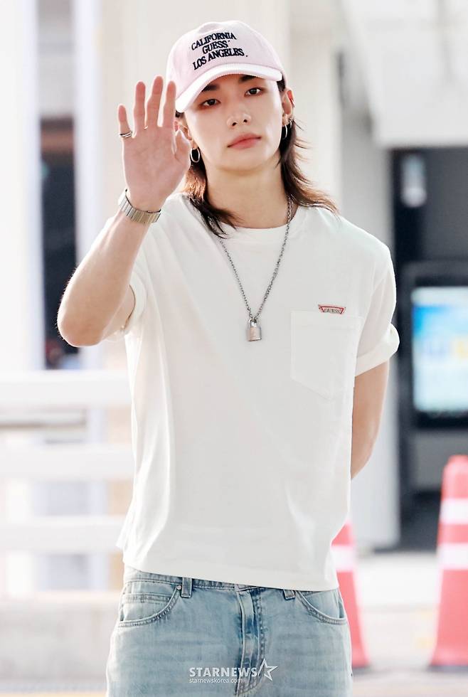 스트레이키즈 현진 '손만 들어도 화보!'[★포토]