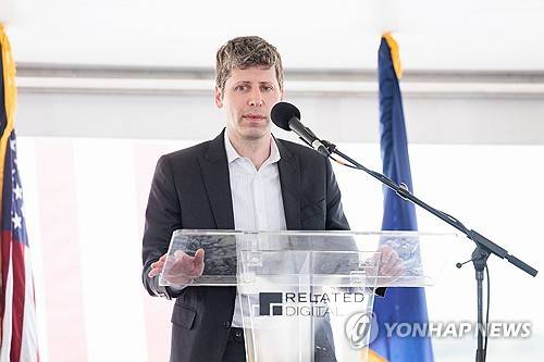 샘 올트먼 오픈AI CEO [Jacob Hamilton/Ann Arbor News via AP=연합뉴스 자료사진]